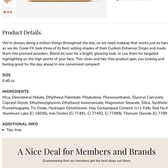 Cover FX Custom Enhancer Palette - Picture 11 of 12